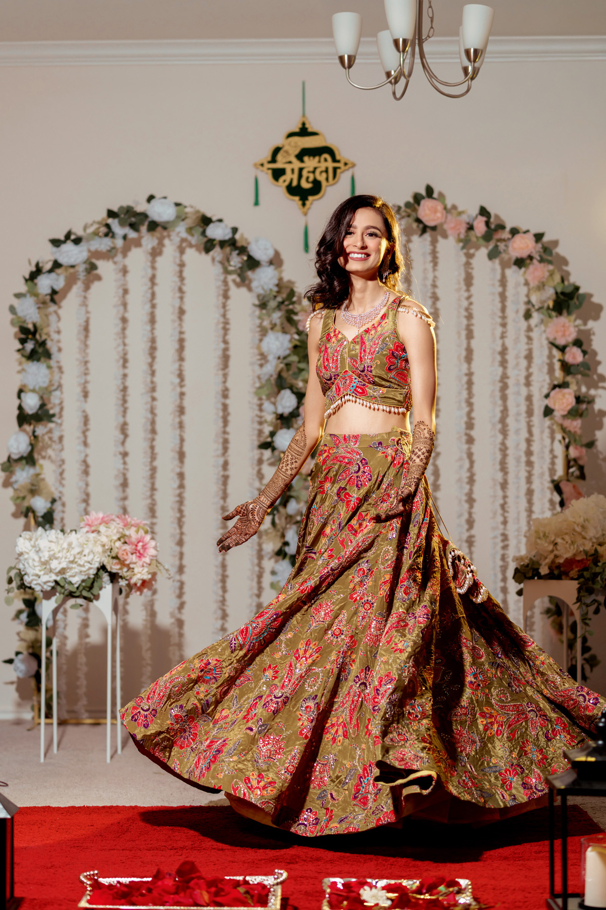 Traditional Mehendi Ceremony
